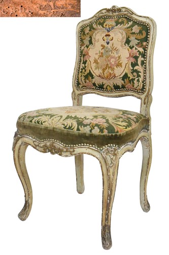 Chaise époque louis xv - louis,