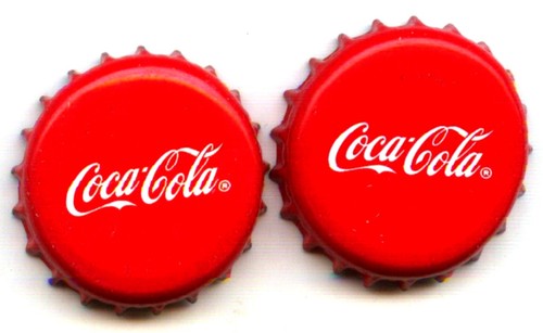 Soda bottle caps 2 - 2,