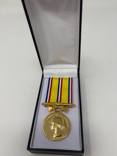 Médaille des pompiers - pompiers, vermeil