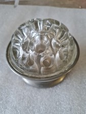 vintage Pique Fleurs Verre Et