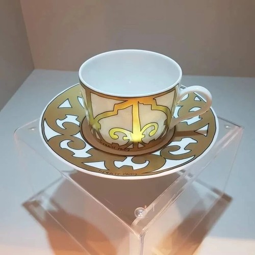 Tasse thé balcon du - à,