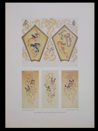 Danseuses masques 1924 - et, -1924-