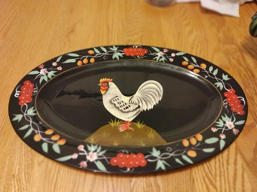 Rooster tray - rooster,