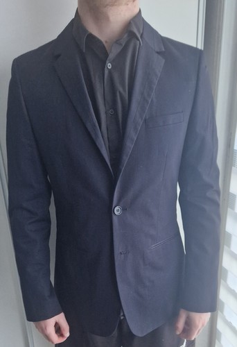 Veste costume bleu - veste,