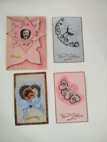 Lot cartes sainte catherine - lot,