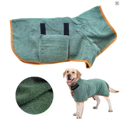 Peignoir absorbant chien chat - chien,