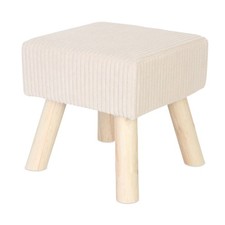 Tabouret en Velours côtelé