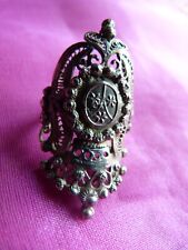 EN ARGENT BAGUE TYPE MARQUISE