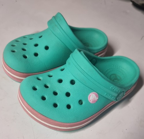 Sabots crocs turquoise rose - crocs,