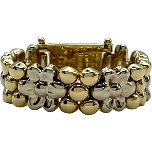 Bague ponte vecchio 18 - ponte, or