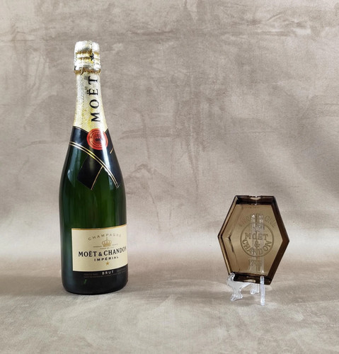 Cendrier verre champagne - cendrier,