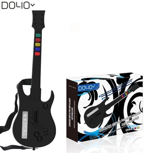Black wireless guitar - black,
