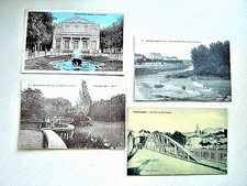 Lot 4 Cartes Postales  anciennes (1917/57) Montélimar (26) Drôme (2 circulées)