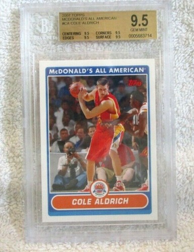 Cole aldrich 2007 topps - cole,