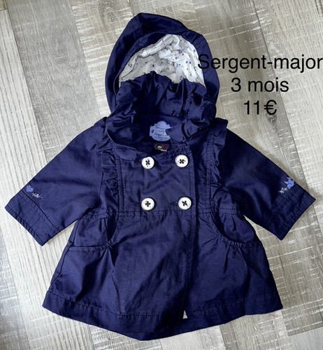 Sergent major mois fille - 3,