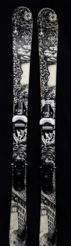 Twin tip skis - tip, 125