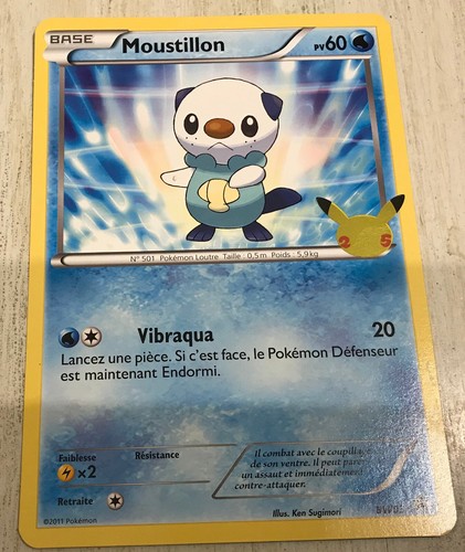 Carte pokemon jumbo geante - carte,