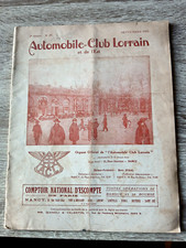 automobile club LORRAIN EST 29
