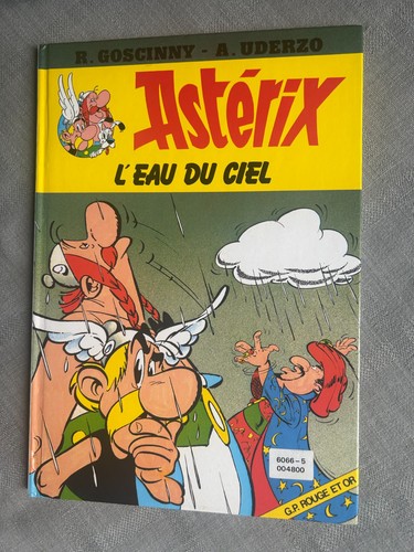 Uderzo astérix rouge or - astÉrix,