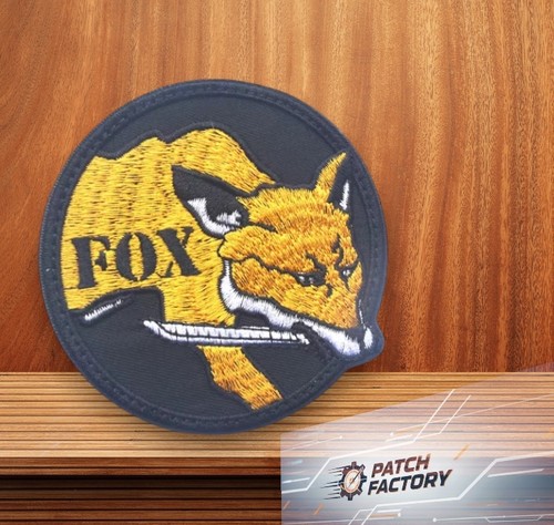 Patch fox hound mgs - hound, 8cm
