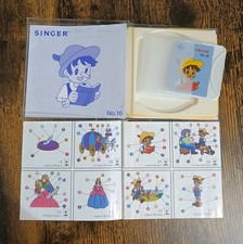 carte brodeuse n°16 singer