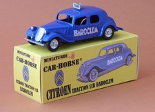 Car-Horse Citroen Traction 11 bl Baroclem style Dinky CIJ JRD