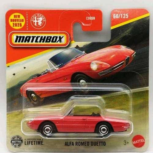 Matchbox alfa romeo cabriolet - matchbox,
