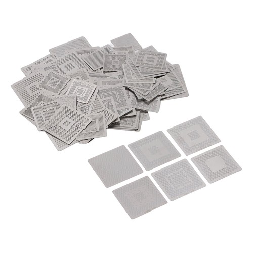 144pcs bga reballing stencils - bga,