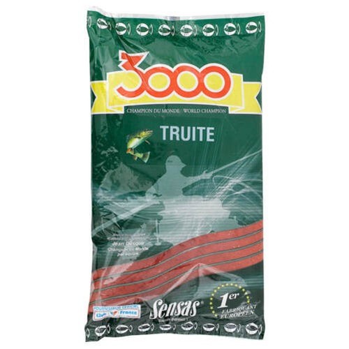 Sensas appât 3000 truite 800g - appât,