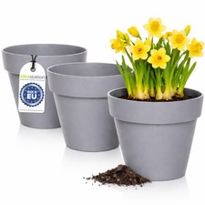 IBI Pot de Fleur Plastique 3 x