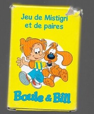 jeu de cartes mistigri et de paires BOULE ET BILL 2018