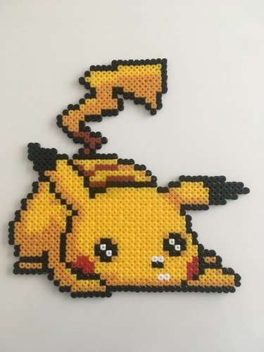 Pixel art perles a - /,