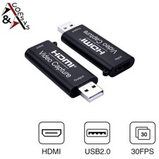 HDMI USB 2.0 Video Capture Carte Card 4K 1080P Live Streaming Broadcast Recorder