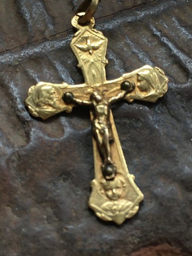 Ancienne croix fine - croix, pendentif