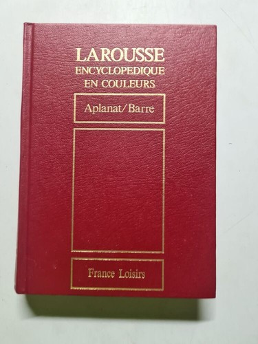 Larousse encyclopédique - larousse, en