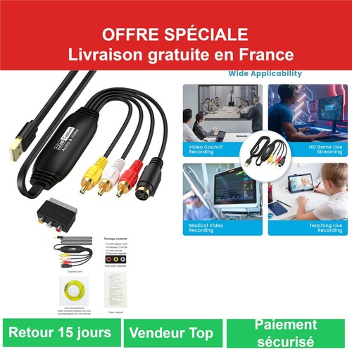 Amanka convertisseur vhs - convertisseur,