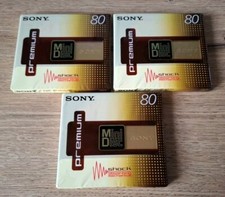 Lot de 3 Disques Minidisc SONY