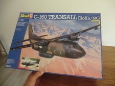 Maquette avion Transall C160 eloka /NG  gravure creux déco armée air France &Gr