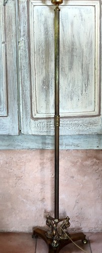 Lampadaire lampe tripode - , en