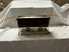 Rare brûleur à huile à alcool antique 1860 USMLE ? Phare Burrows métal mfg co NY