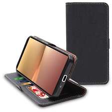 Coque Sony Xperia 10 V Etui Portefeuille Housse PU Cuir Porte-Cartes, Noir