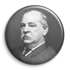 Grover Cleveland Badge Epingle 38mm Button Pin