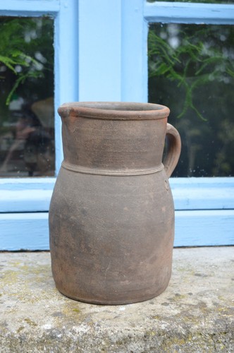 Ancienne cruche grès - grès, poterie