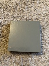 LEGO château fort vintage castle Pièce Plaque mur Gris Foncé X1