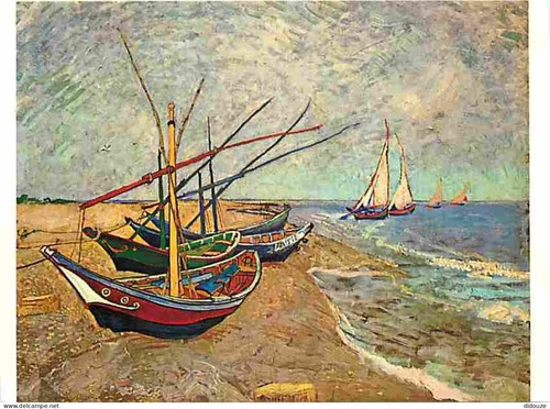 Carte postale art peinture - carte,