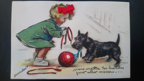 Cpa illustrateur germaine - illustrateur,