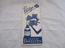 ANCIEN CARNET BONS DE COMMANDES PUBLICITAIRE BRIDGE COGNAC BOULESTIN