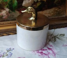 ANCIEN SEAU À GLACE VINTAGE FREDDOTHERM HANS TURNWALD COUVERCLE TÊTE CANARD