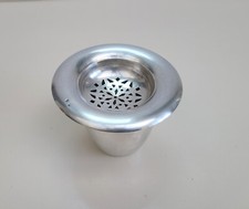 PASSE THE en métal argenté