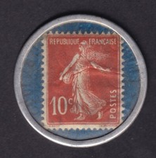 France-Timbre monnaie-Semeuse